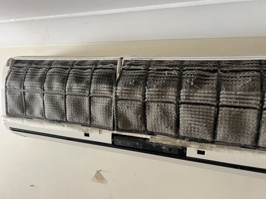 Severely clogged filters in a Sydney home
