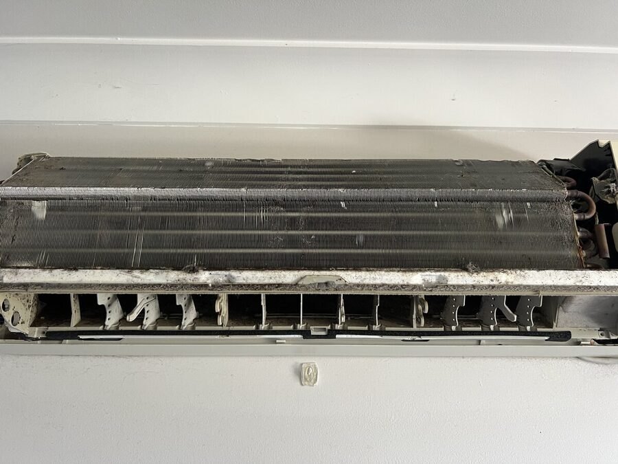 Dirty evaporator coils